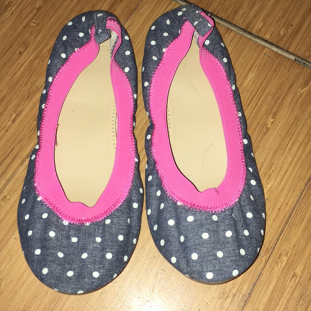 Worn once Crew Cuts children’s flats